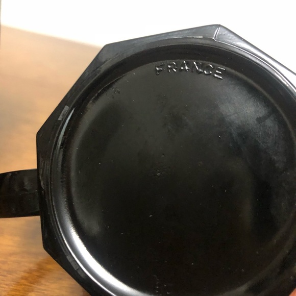 Arcoco octagon mugs, black, made in france - Picture 5 of 5